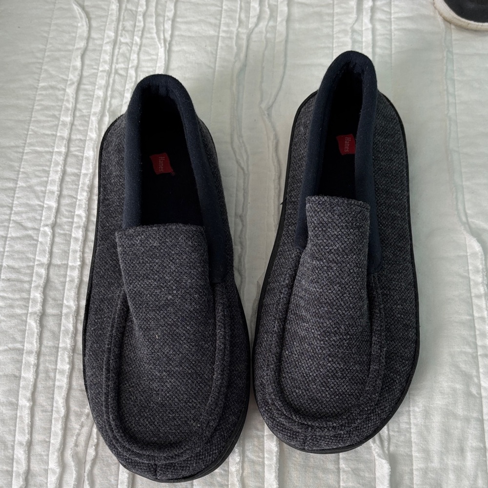 Hanes Dark Gray Loafers for Men